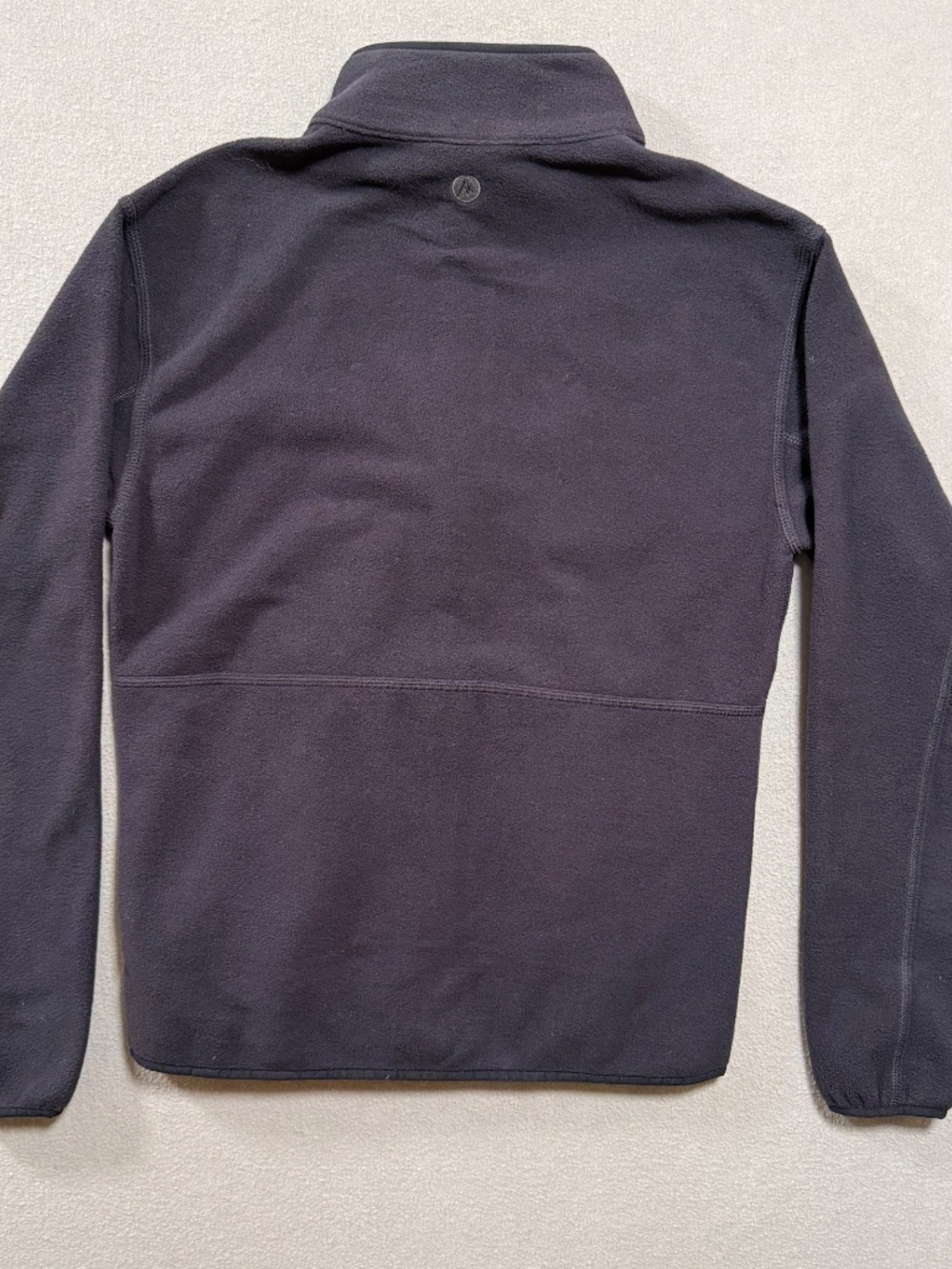 Marmot Rocklin Full-Zip Recycled Fleece Jacket Lightweight Black Gorpcore Men S - Picture 4 of 8